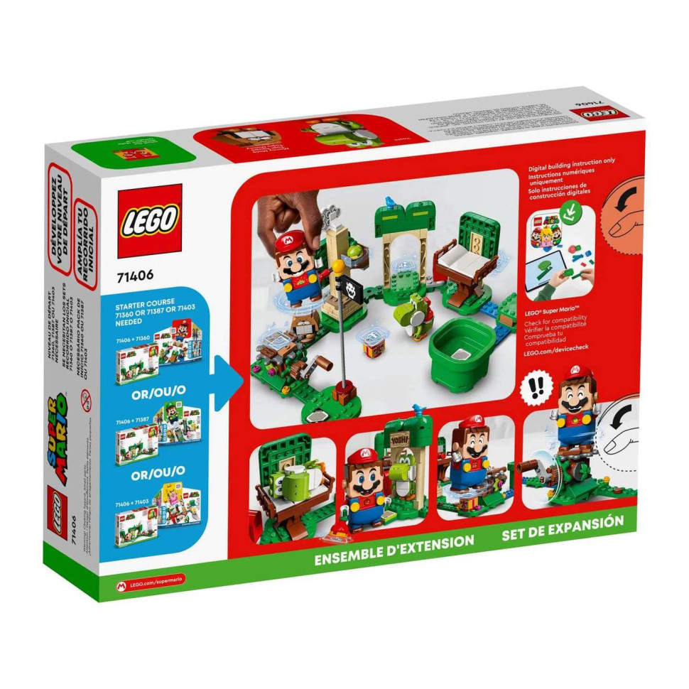 Конструктор LEGO Super Mario™ Дополнительный набор «Дом подарков Йоши» 71406
