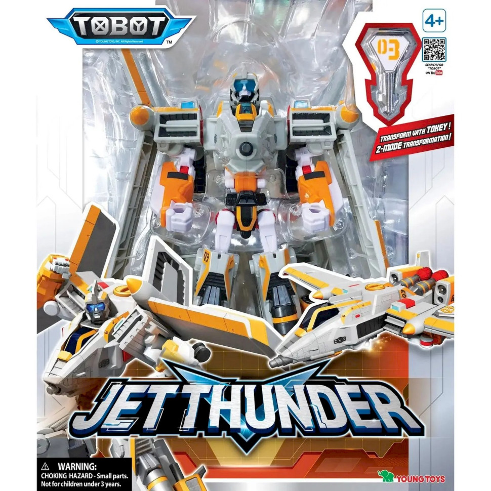 Игрушка-трансформер Тобот Детективы Галактики С3 Джет Тандер TOBOT 301132