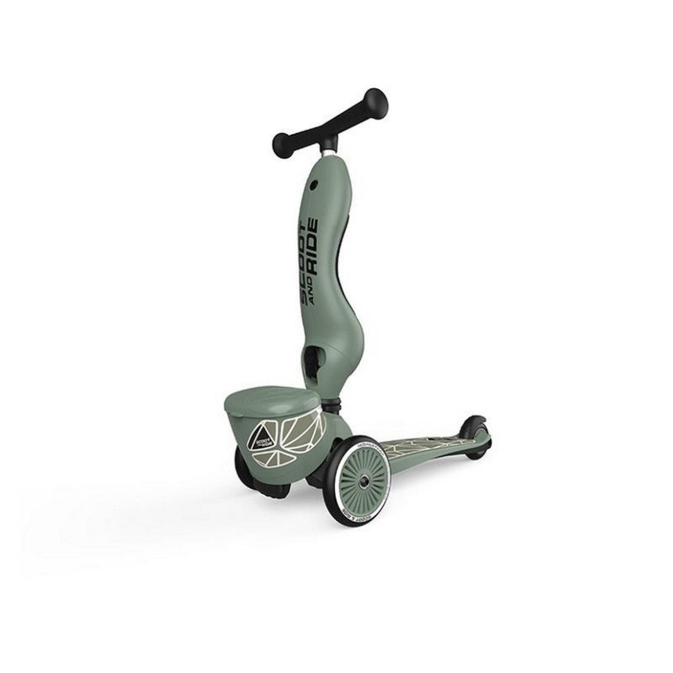 Самокат трансформер Highwaykick-1 Lifestyle Scoot and Ride SR-210621-GREENLINES, зелений