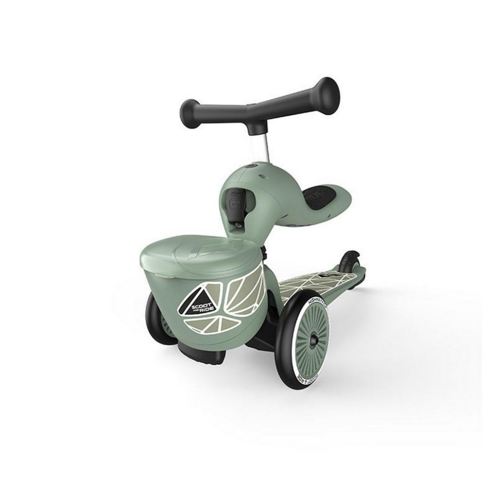 Самокат трансформер Highwaykick-1 Lifestyle Scoot and Ride SR-210621-GREENLINES, зелений