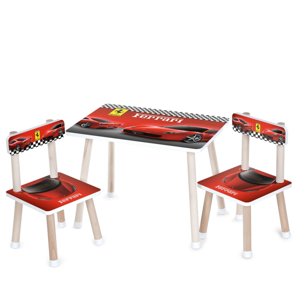 Дитячий столик Bambi M 501-19 стільниця 60 х 40 см, 2 стільчики