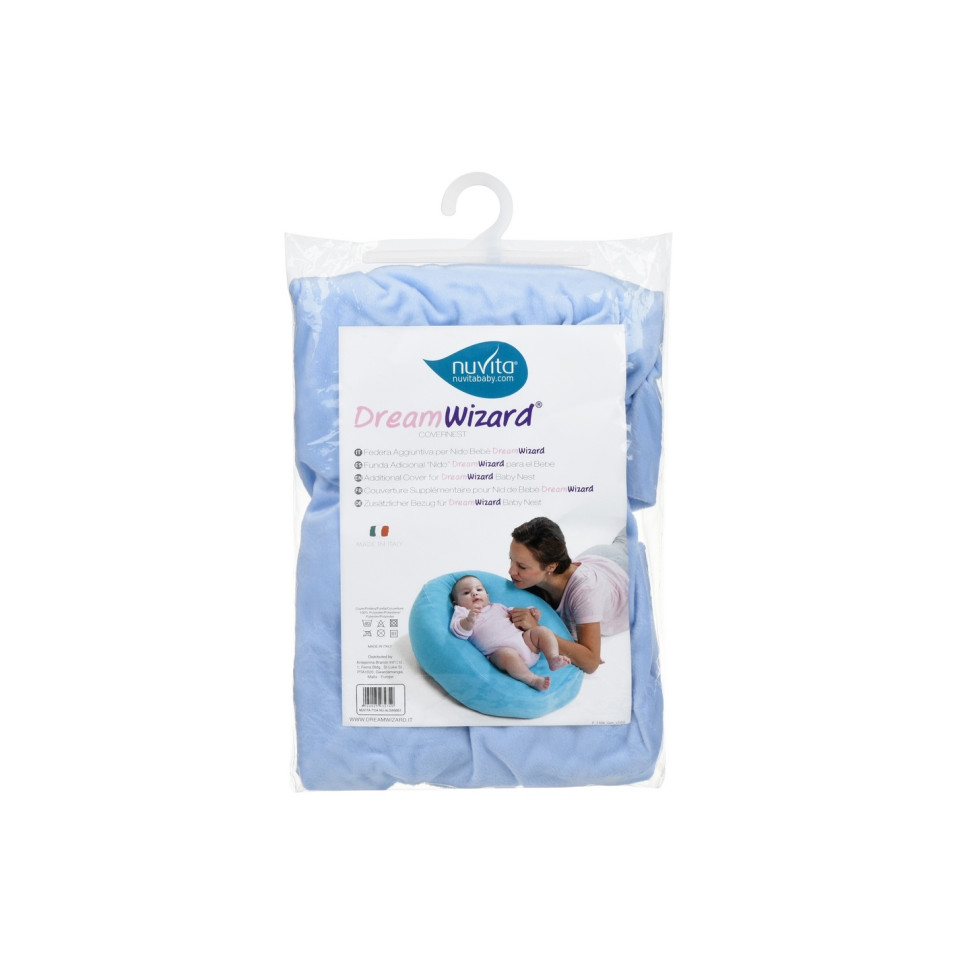 Аксесуар для подушки Nuvita DreamWizard (чохол) Блакитний NV7104BLUE