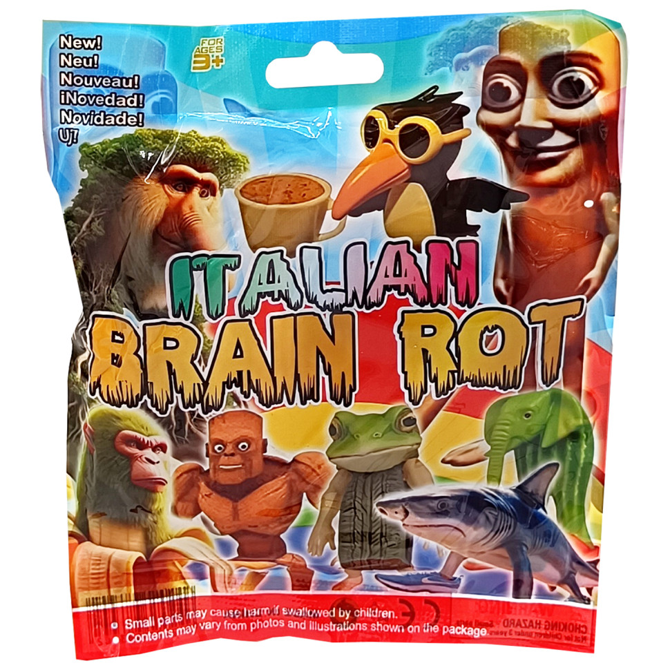 Детская коллекционная фигурка-сюрприз Italian Brainrot Bambi BA-3002 в ассортименте