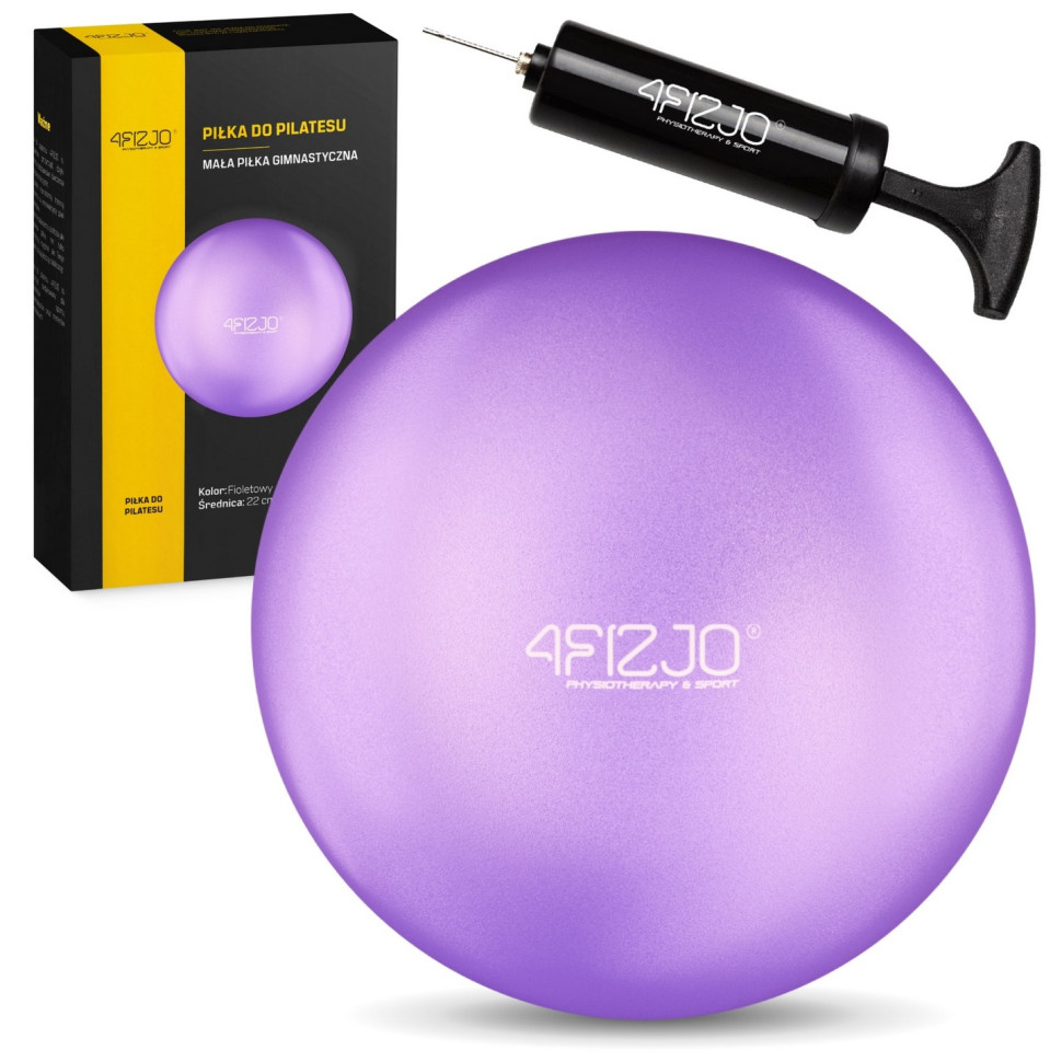 Мяч для пилатеса и реабилитации 4FIZJO P-5905973404860 Violet 22 см 
