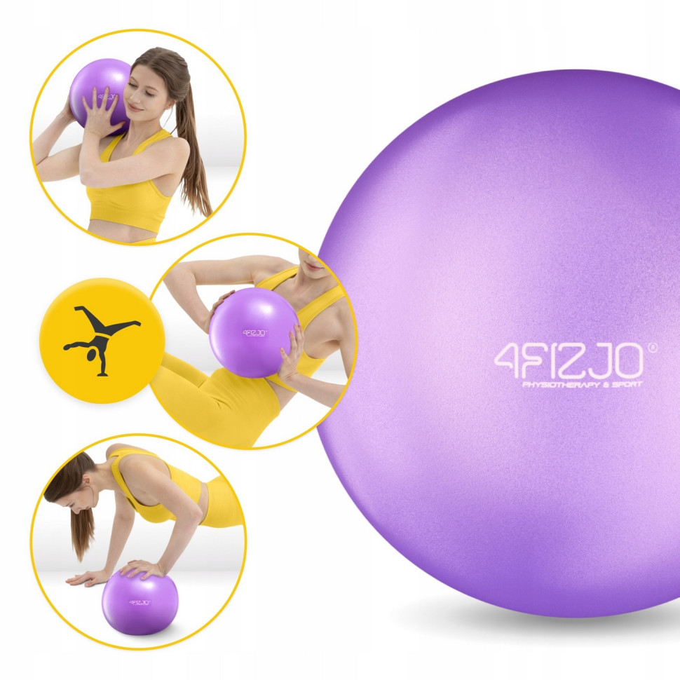 Мяч для пилатеса и реабилитации 4FIZJO P-5905973404860 Violet 22 см 