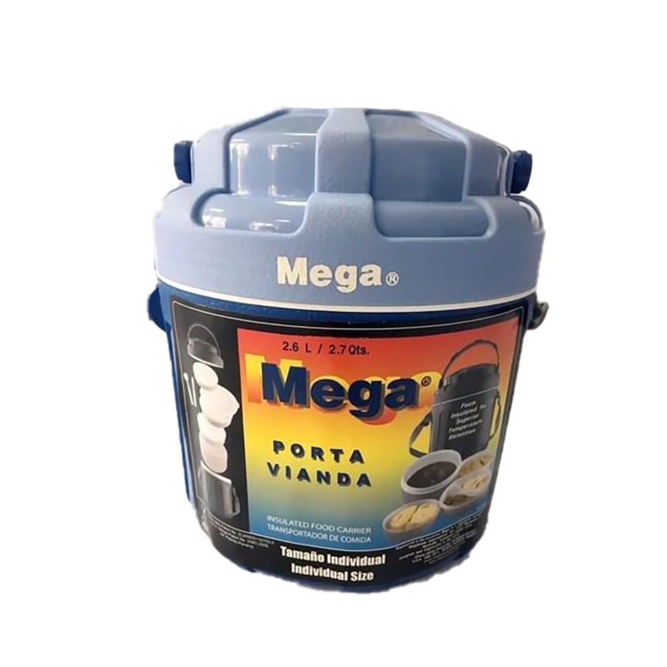 Изотермический контейнер Mega 0717040954278BLUE, 2,6 л
