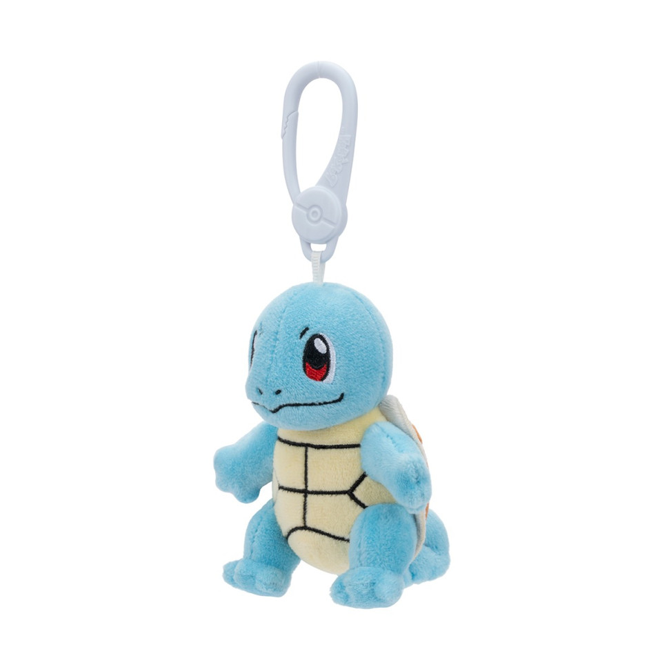Дитяча м'яка іграшка на кліпсі Сквиртл W11 Pokemon PKW3922, 9,6 см