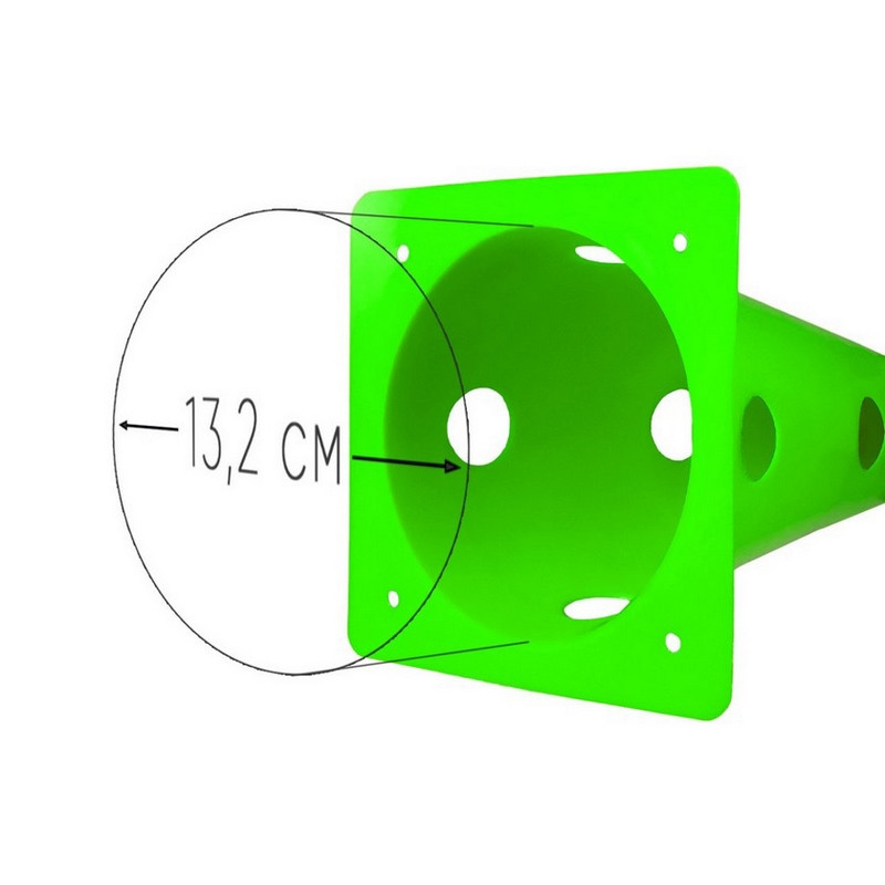 Конус-фішка спортивна EasyFit EF-1679-GN 31 см, зелена