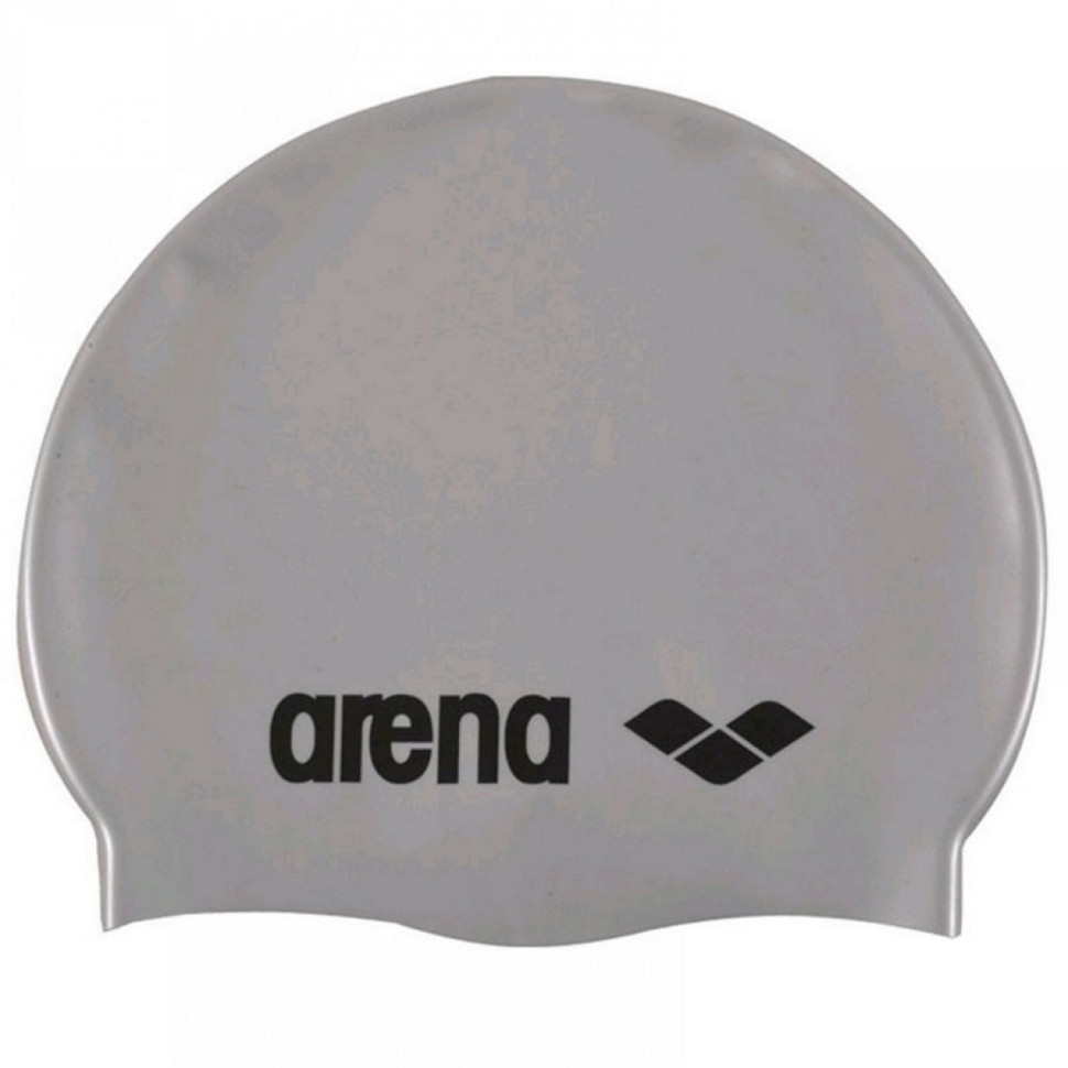 Шапка для плавания CLASSIC SILICONE Arena 91662-051 серебристый Уни, OSFM