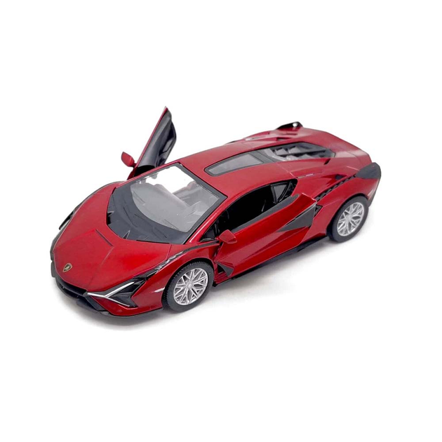 Инерционная машинка Lamborghini Sian FKP 37 Kinsmart KT5431W металлическая