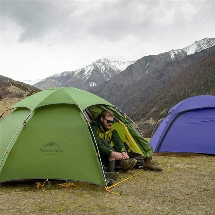 Намет двомісний зі сферичним куполом Cloud Peak 2 NH17K240-Y Naturehike 6927595712627, 20D, темно-зелений