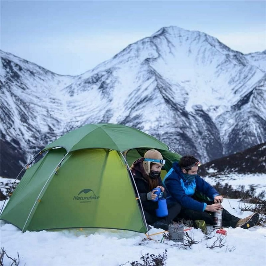 Намет двомісний зі сферичним куполом Cloud Peak 2 NH17K240-Y Naturehike 6927595712627, 20D, темно-зелений