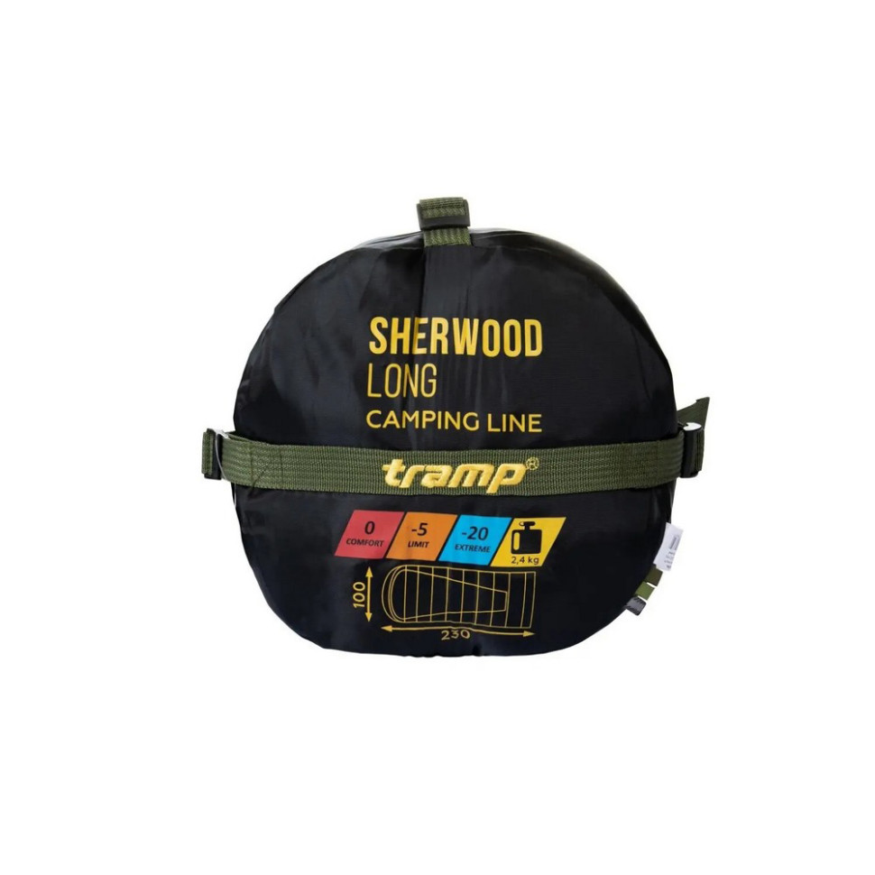 Спальный мешок Sherwood Long Tramp UTRS-054L-L Левый