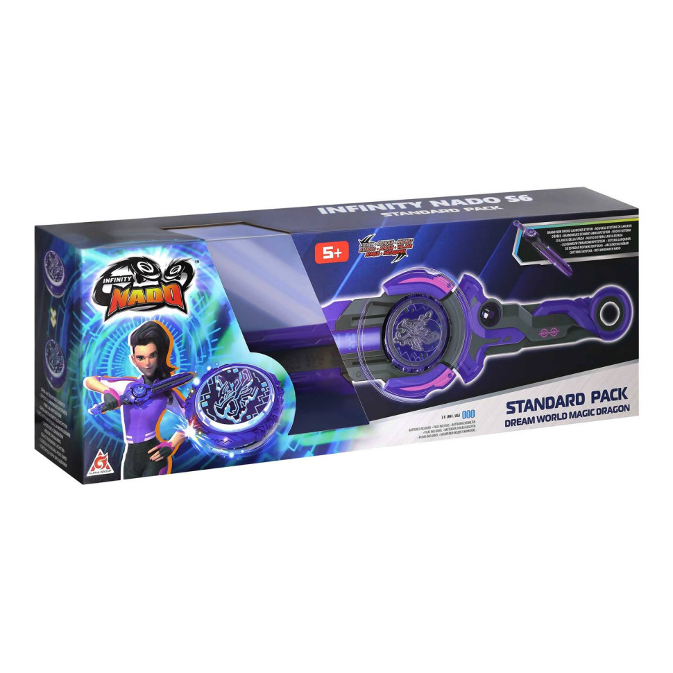 Дзиґа Infinity Nado EU654127 VI серія Standard Pack Dream World Magic Dragon Чарівний Дракон світу мрій