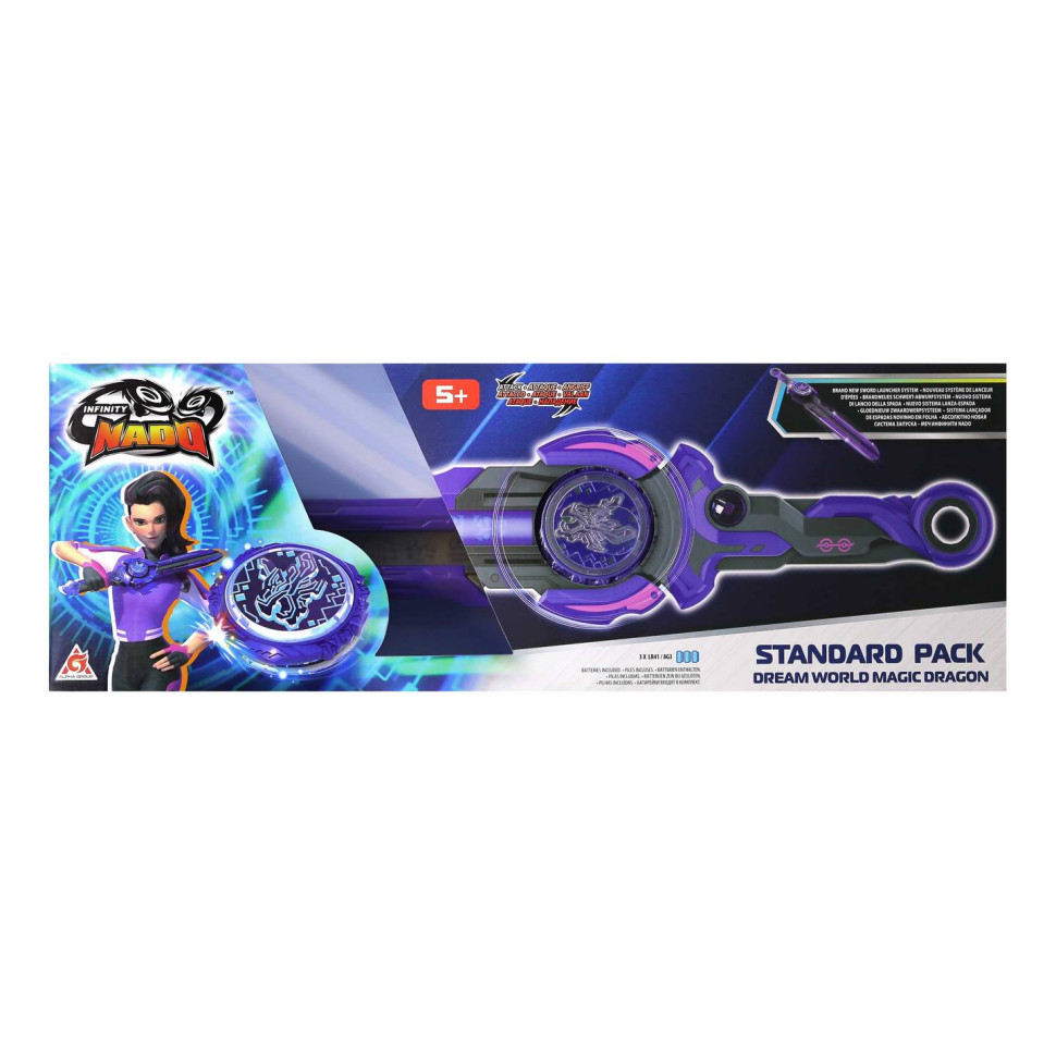 Дзиґа Infinity Nado EU654127 VI серія Standard Pack Dream World Magic Dragon Чарівний Дракон світу мрій