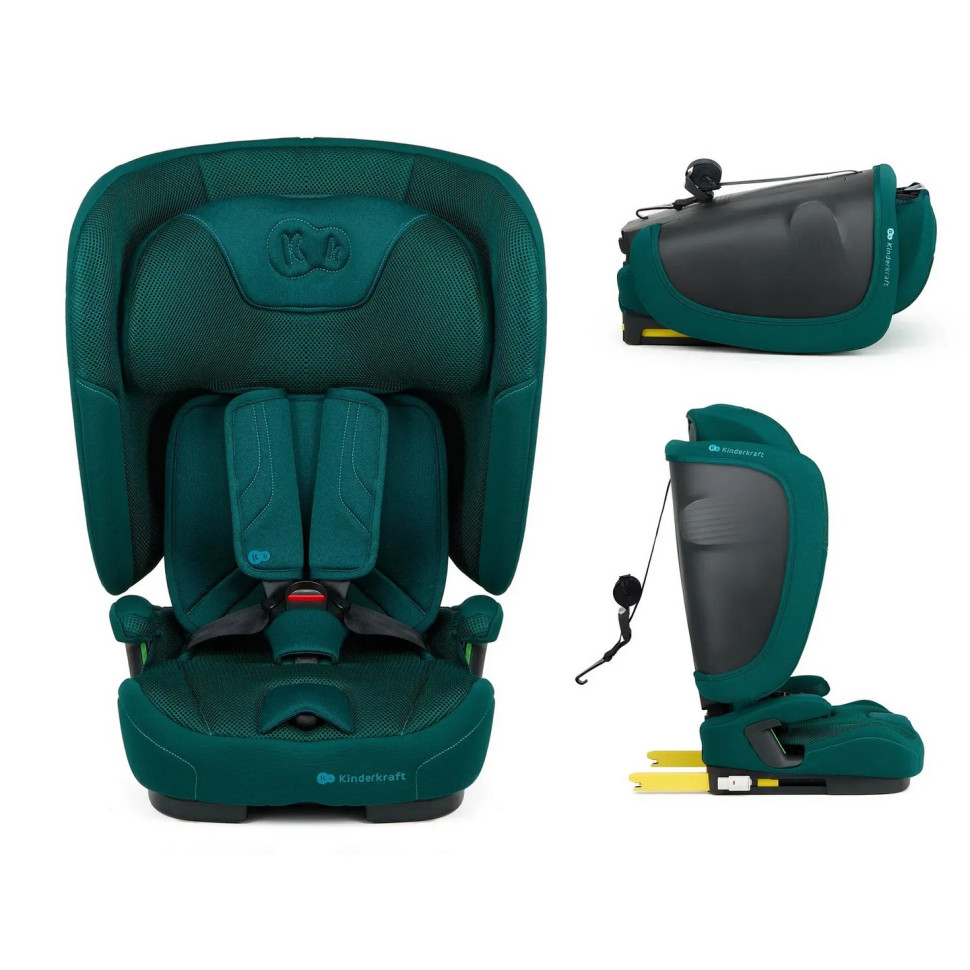 Дитяче автокрісло Fix2Go Kinderkraft KCFI2GO0GRE0000 Green