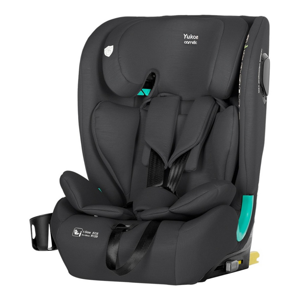Автокрісло дитяче Yukon Carrello CRL-15808 Deepwater Grey, i-Size 76-150 см, ISOFIX 