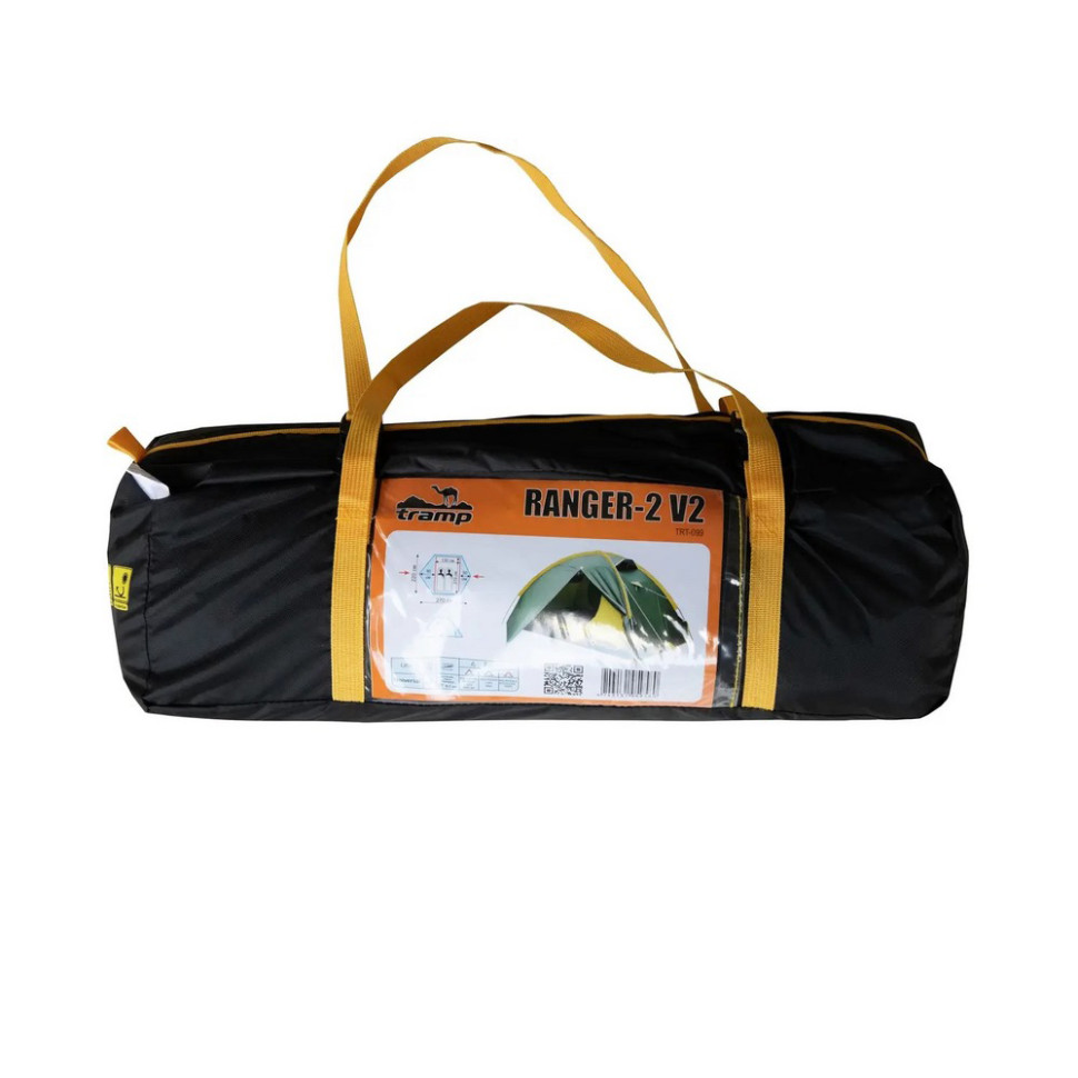 Двомісний намет Ranger 2 (v2) Tramp TRT-099 зелений