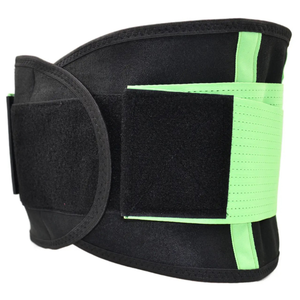 Пояс компрессионный Slimming belt MadMax MFA-277-GRN_M Black/neon green M