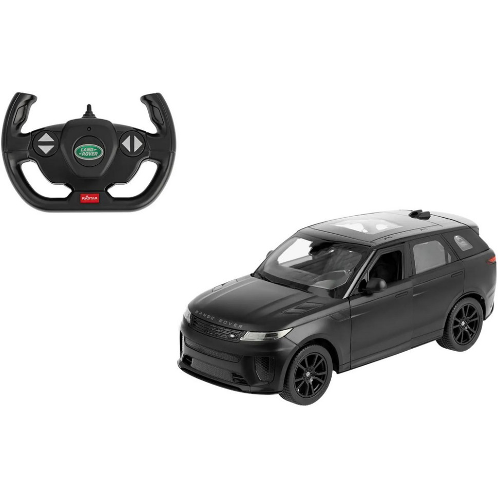 Машинка на радіоуправлінні Range Rover Sport SV Rastar 10266 black, масштаб 1:14