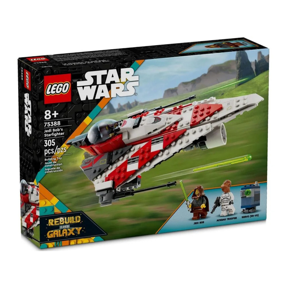 Конструктор LEGO Star Wars Зоряний винищувач джедая Боба 75388, 305 деталей