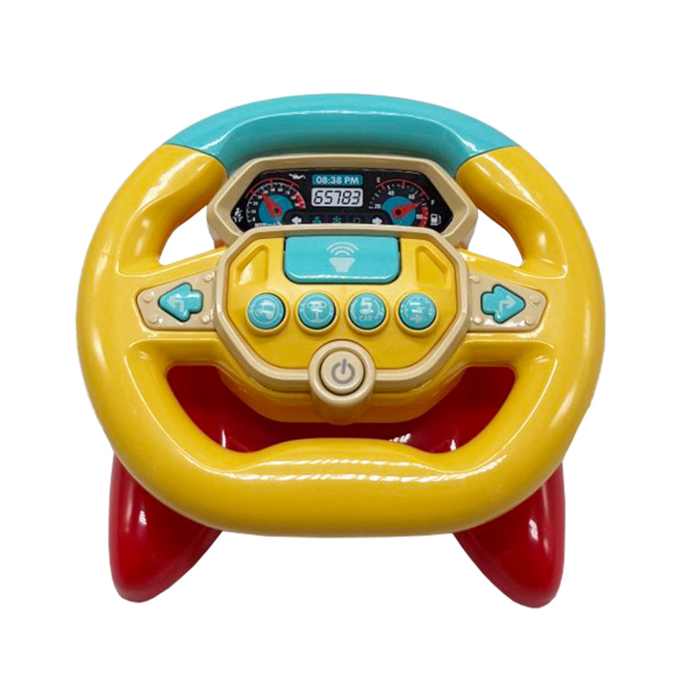 Детский игровой автотренажер Bambi HJ-9016(Red) звуки машины