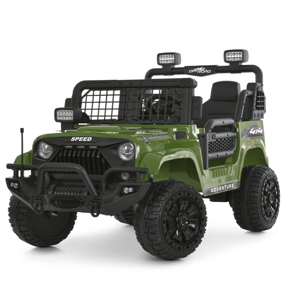 Дитячий електромобіль Джип Bambi Racer M 6270EBLR-10(24V) до 20 кг