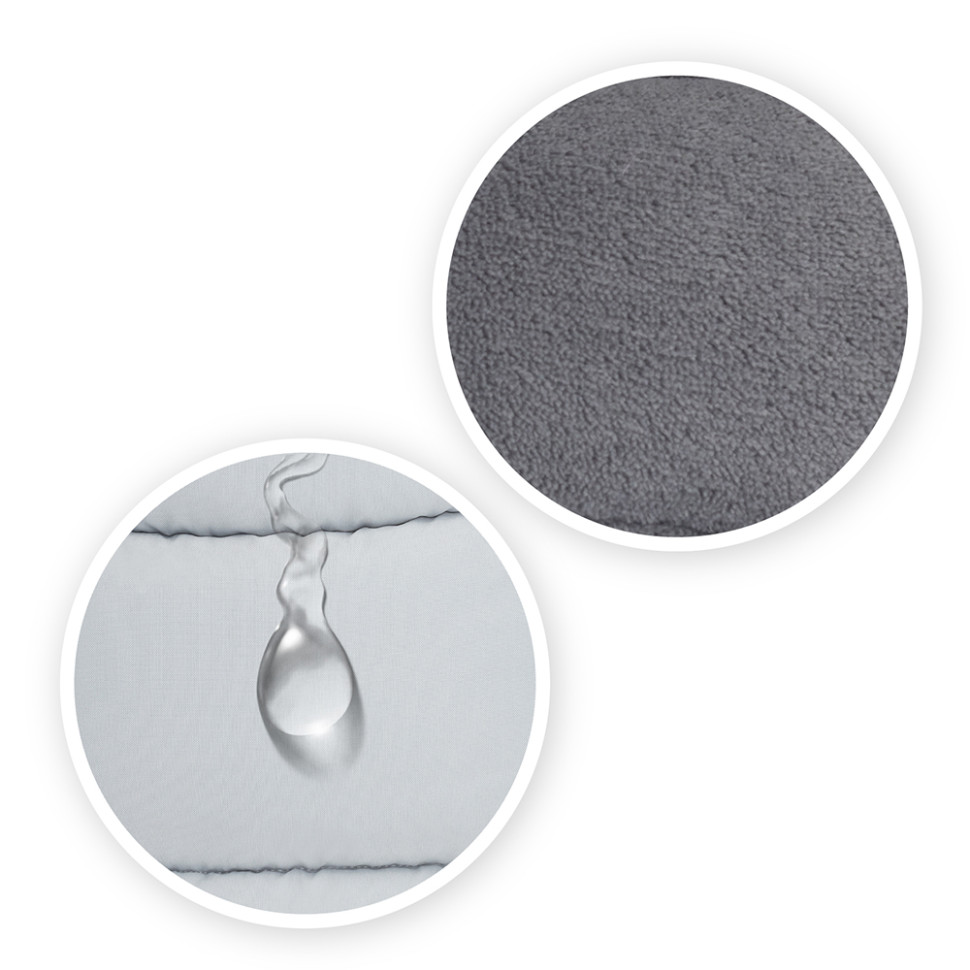 Зимовий конверт Sleeping bag MoMi AKCE00034 gray, водонепроникний