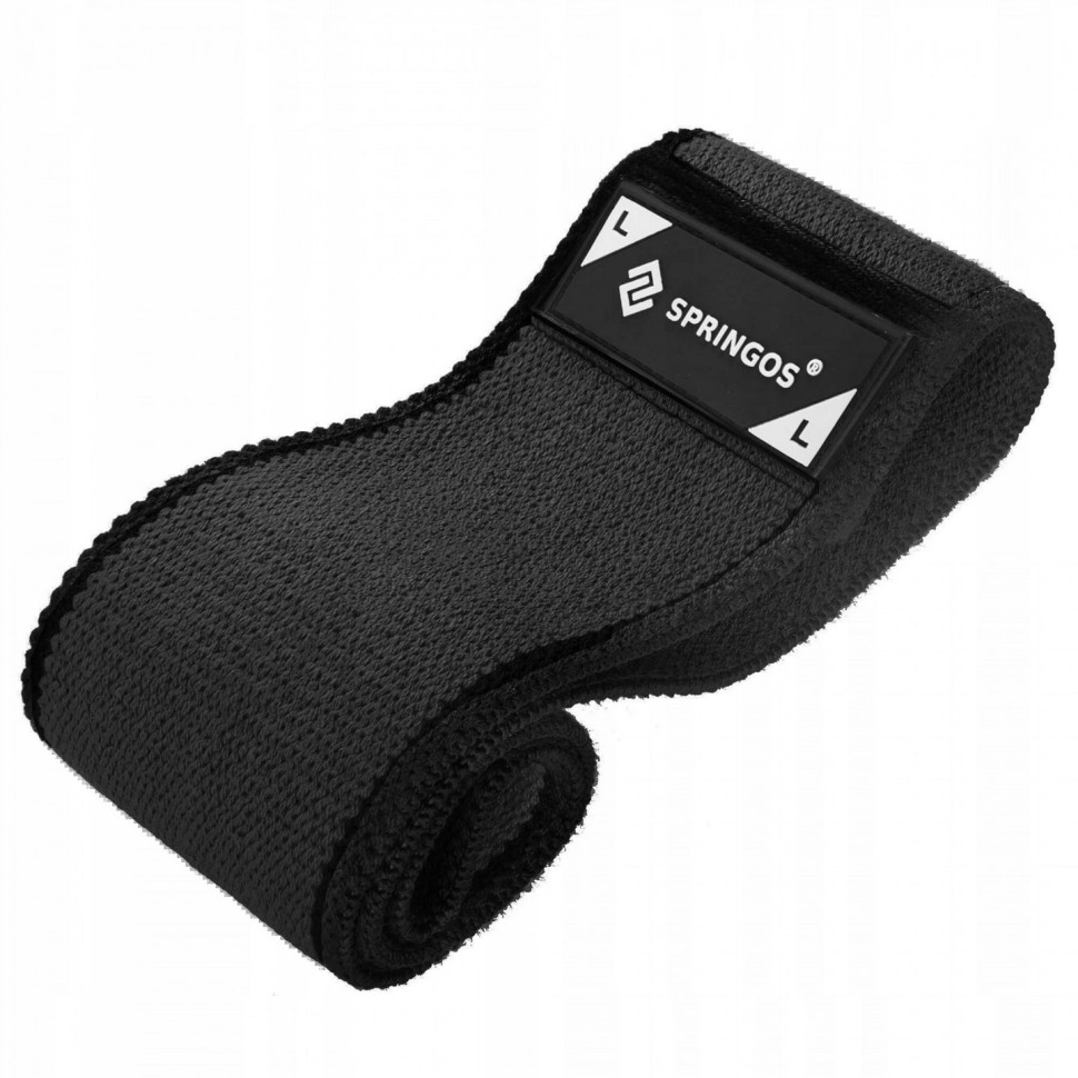 Гумка для фітнесу та спорту Hip Band Springos FA0115, Size L
