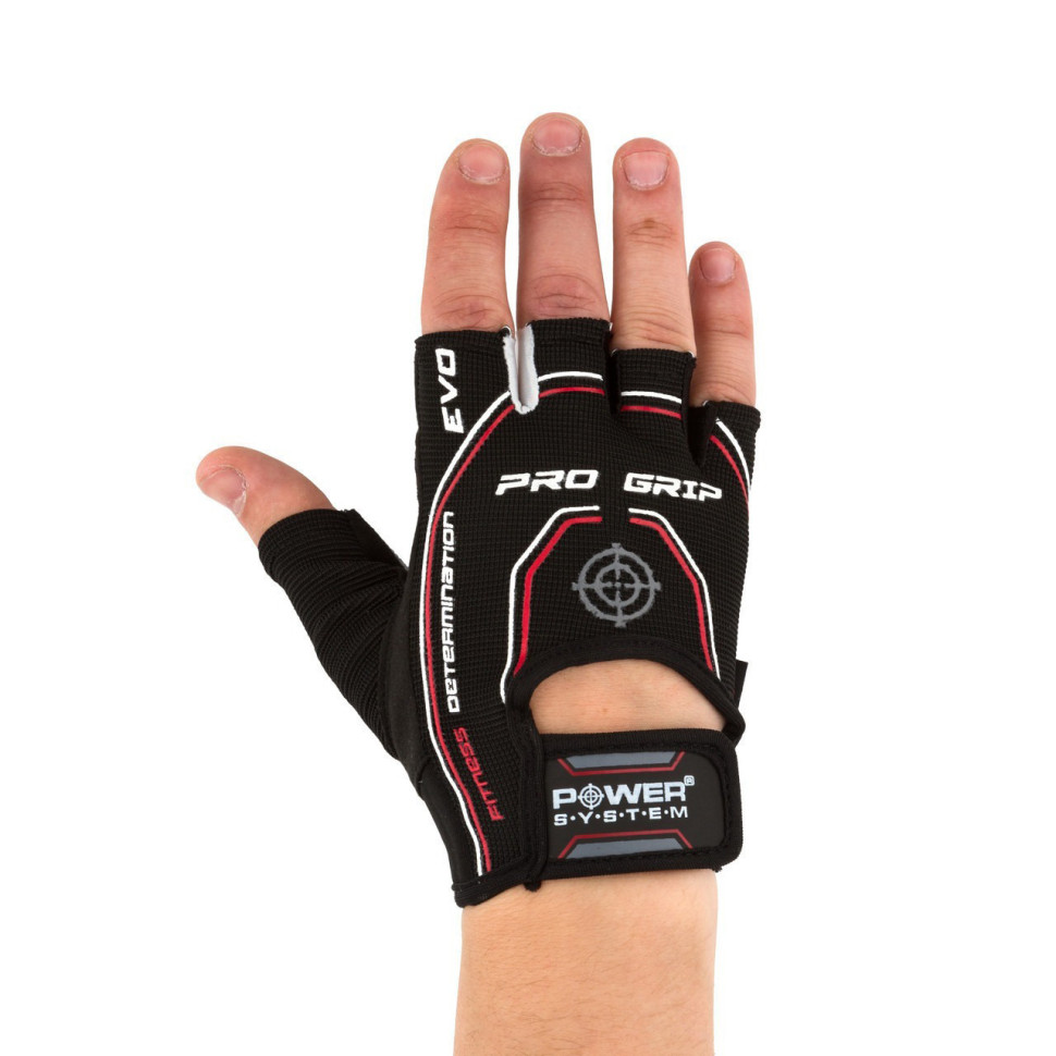 Рукавички для фітнесу Pro Grip EVO Power System PS_2260BK-5_XL, Black XL