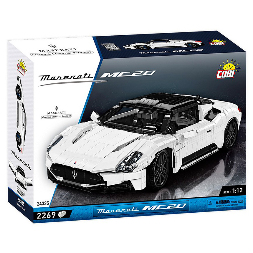 Конструктор Автомобиль Мазерати MC20 COBI COBI-24335, 2269 деталей 1:12