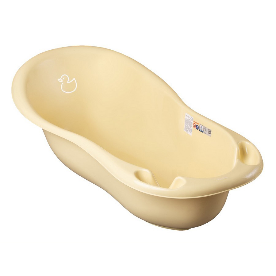 Ванночка дитяча «Каченя» Tega Baby DK-005-132 (Світло-жовтий) 102 см