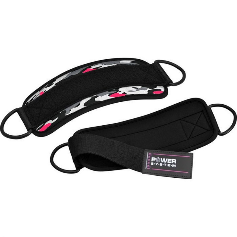 Манжеты на лодыжку Ankle Strap Camo Power System PS-3470_Pink/Black