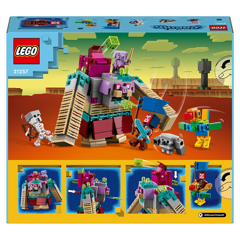 Конструктор Lego Minecraft Сутичка з пожирачем 21257LG 420 деталей