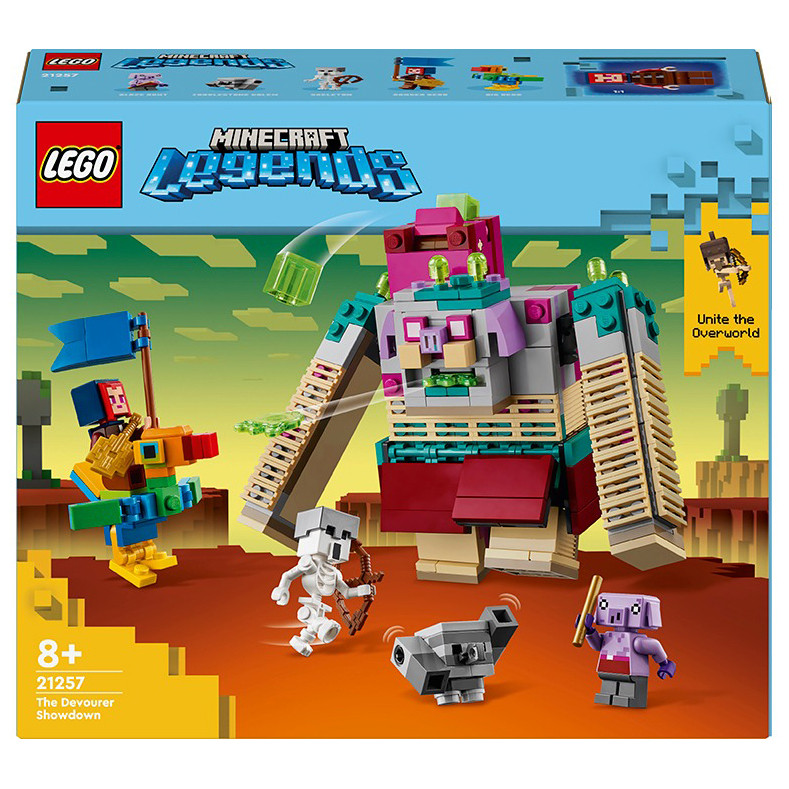 Конструктор Lego Minecraft Сутичка з пожирачем 21257LG 420 деталей