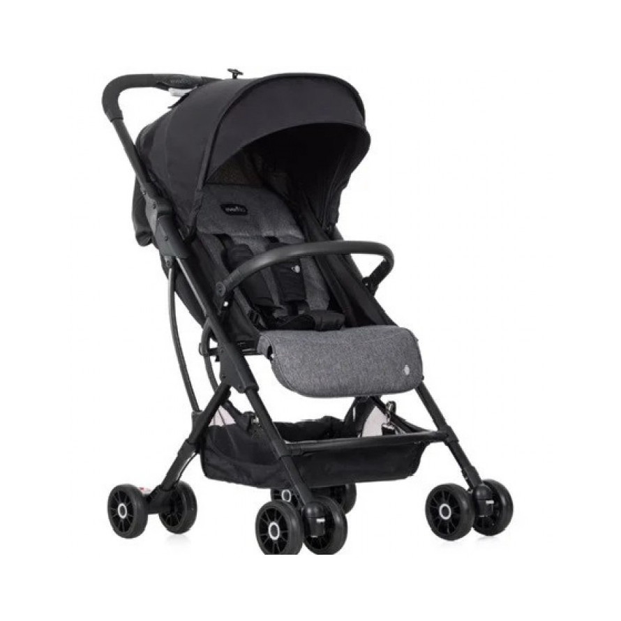 Прогулочная детская коляска Evenflo D660 W9BK до 15 кг, черный