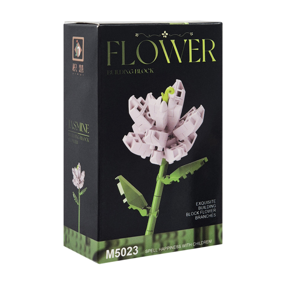 Конструктор детский Flower Bambi M5026-23 элементы для создания стебля и лепестков