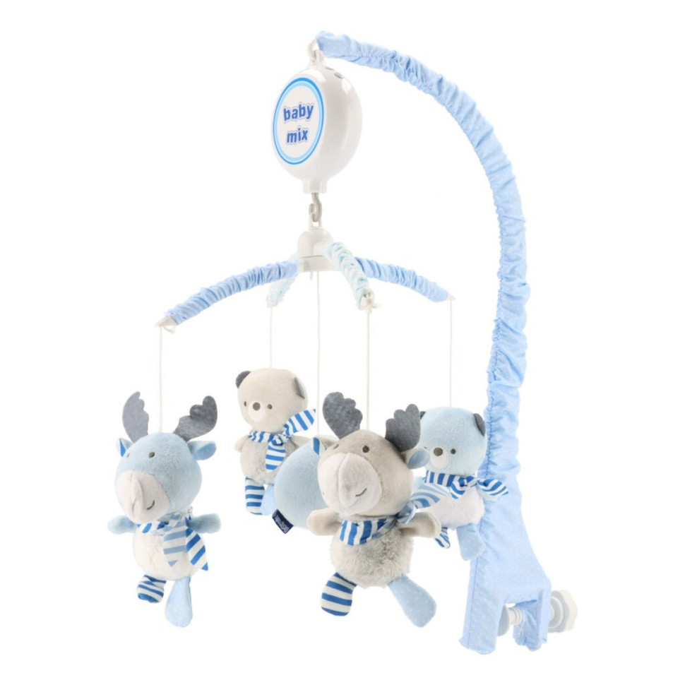 Мобіль механічний Моряки Baby Mix 49415 синій