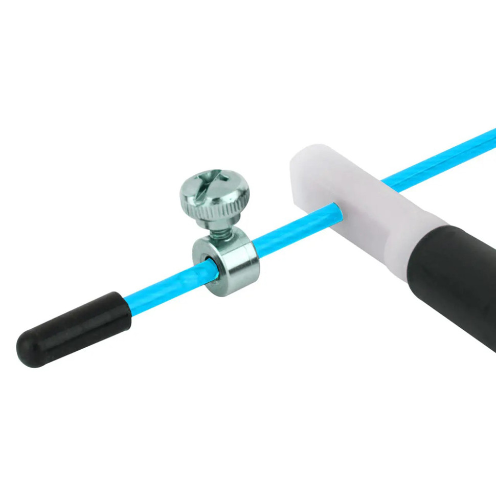 Скакалка скоростная PowerPlay PP_4202_Cyan, Бирюзовая