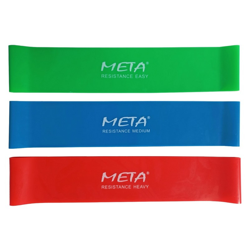 Набір резинок для фітнесу Elastic bands Set of 3 pcs Meta 4003000500, 60 х 5 см