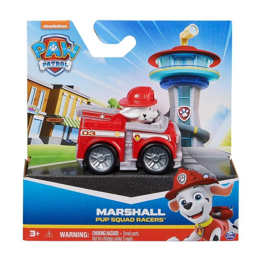 Игровой мини спасательный автомобиль с водителем Маршал Щенячий патруль Spin Master SM17791/4564