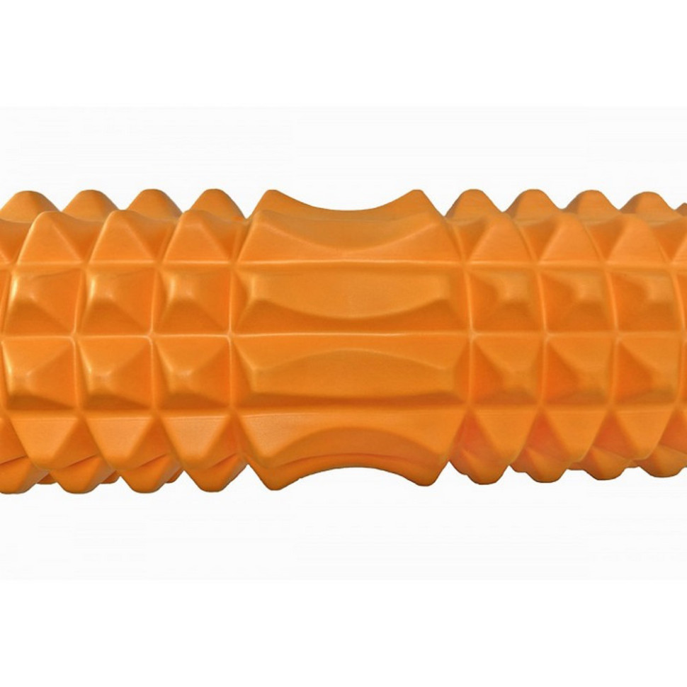 Массажный ролик Grid Roller v.1.2 EasyFit EF-2022-OR 33 см, Оранжевый