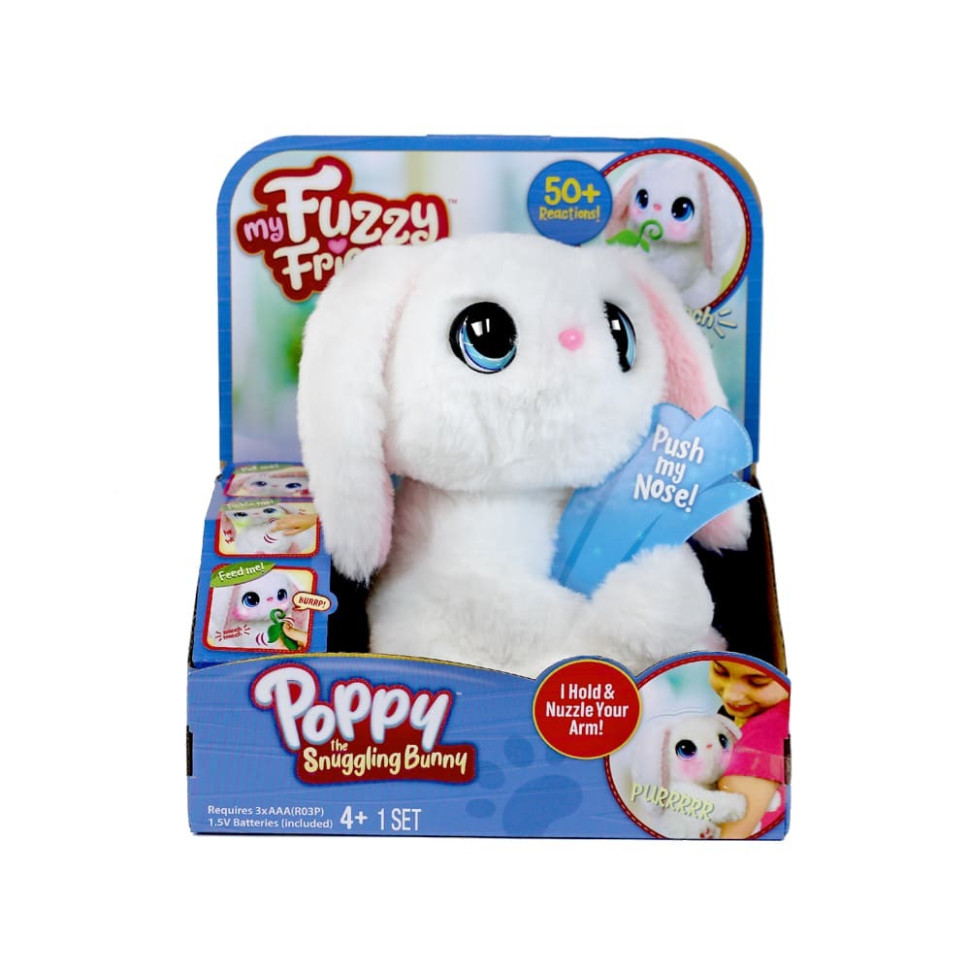 Інтерактивна Іграшка My Fuzzy Friend Bunny - Мій Пухнастий Друг Зайчик Skyrocket 18524
