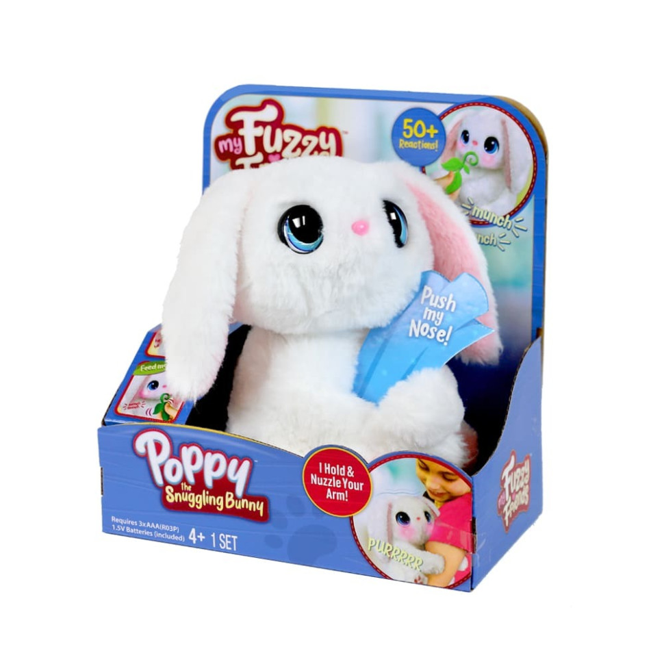 Інтерактивна Іграшка My Fuzzy Friend Bunny - Мій Пухнастий Друг Зайчик Skyrocket 18524