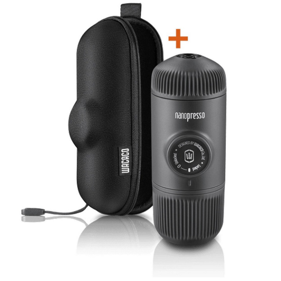 Портативна кавоварка для еспресо Nanopresso Wacaco WNANOGRcase