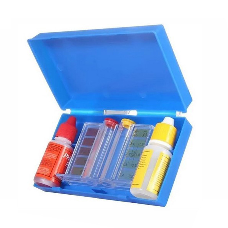 Крапельний тестер Basic Cl/pH AquaDoctor 40188AD, реагент Orthotolidine (OTO), Phenol red