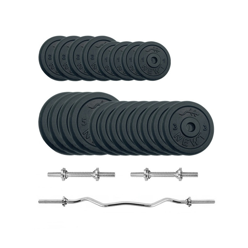 Набор штанга + гантели металлические Gym Set-W Home Newt NE-M-W-SET-65, 65 кг