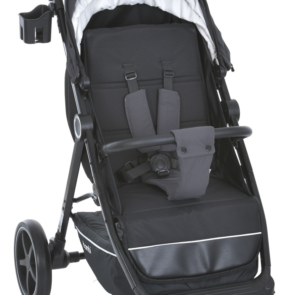 Коляска детская прогулочная VIVA Bambi M 5723 Ash gray, серая
