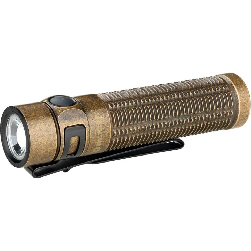 Фонарь Baton 3 Pro Max Brass Stonewash Olight Baton 3 Pro Max Brass, коричневый 2500 люмен