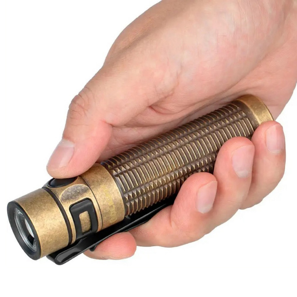 Фонарь Baton 3 Pro Max Brass Stonewash Olight Baton 3 Pro Max Brass, коричневый 2500 люмен
